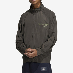 JACKET Adidas WOVEN 26夏M 男子健身夹克外套HZ7059 阿迪达斯正品