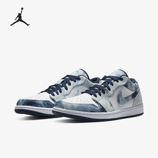 耐克官方正品 低帮复古时尚 Nike JORDAN男士 100 系带篮球鞋 CZ8455