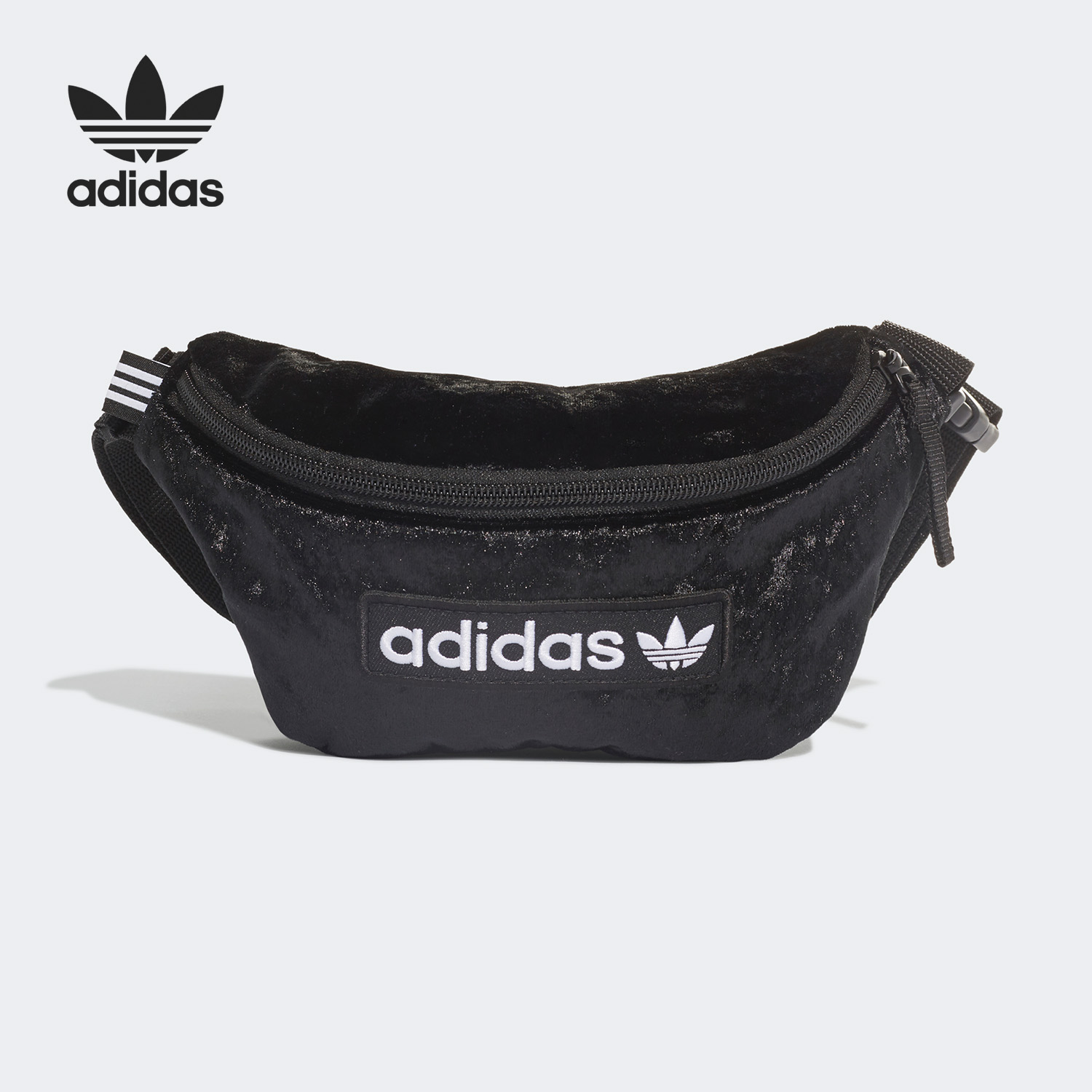 Adidas/阿迪达斯正品 Waist Bag 三叶草男女运动单肩包ED5877