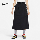 女士宽松透气运动半身裙FN1970 Nike 新款 休闲时尚 010 耐克正品