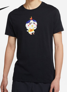 Nike/耐克官方正品夏季新款男子运动休闲圆领短袖T恤 DD1323-010