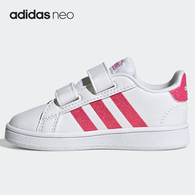 阿迪达斯正品小童跑步运动鞋