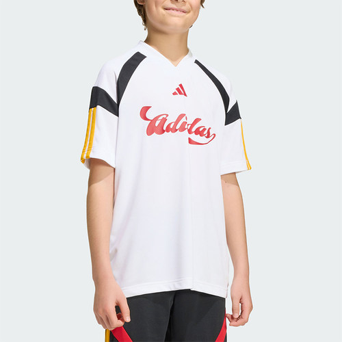 Adidas/阿迪达斯正品夏季大童经典透气运动日常休闲短袖T恤KH3799
