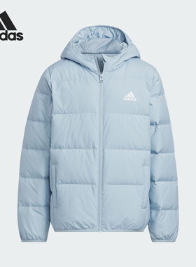 Adidas/阿迪达斯正品新款儿童保暖防风休闲连帽羽绒服IN6535