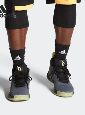 Adidas/阿迪达斯正品DAME 5 利拉德5代实战男子防滑篮球鞋 EF8664