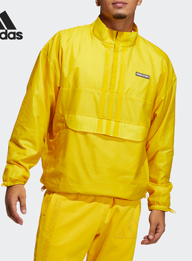 Adidas/阿迪达斯正品DANIELPATRICK男士时尚立领外套GK8644