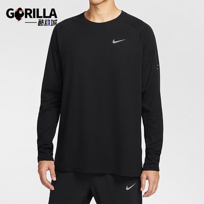 Nike/耐克正品Stride Dri-FIT男士运动华夫格针织T恤HV2706-010