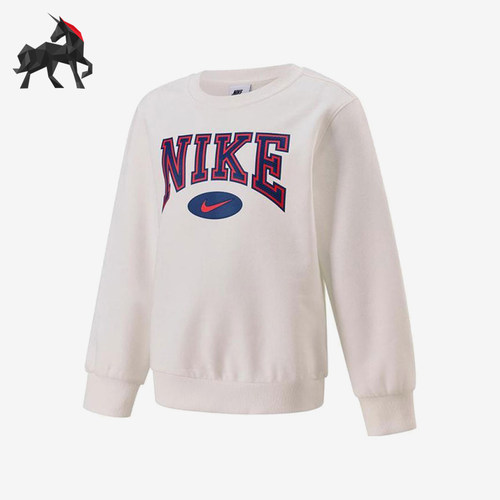 Nike/耐克正品2025冬季款小童印花圆领套头卫衣NY2512173PS-002
