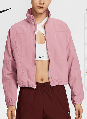 Nike/耐克正品2025夏季款女士立领设计经典宽松外套HJ1000-034