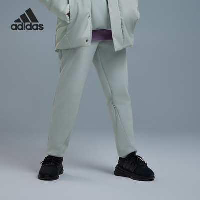 阿迪达斯正品大童运动长裤