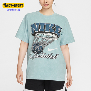 耐克正品 款 Nike 2025夏季 017 女士宽松运动篮球休闲短袖 HV6984