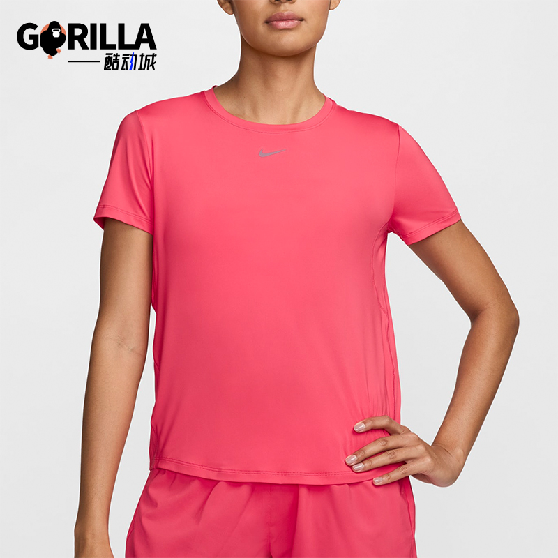 耐克女士休闲圆领健身短袖T恤