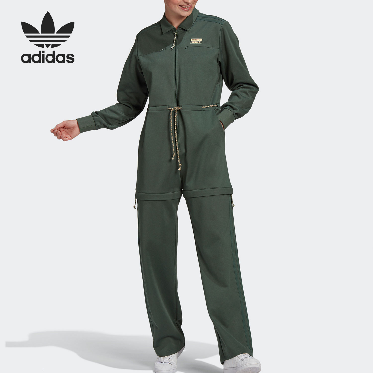 Adidas/阿迪达斯正品三叶草新款 JUMPSUIT女子运动连体衣GN4229