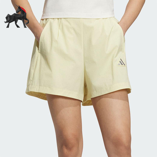 Adidas/阿迪达斯正品2025新款女士跑步训练经典运动短裤JM8825