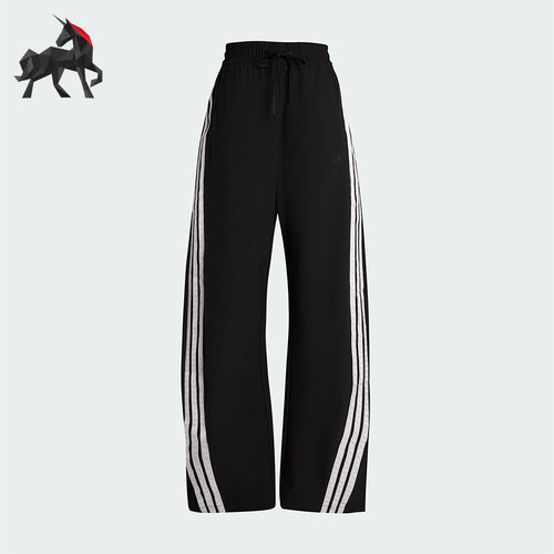 Adidas/阿迪达斯正品S WV BANANA PNT女士休闲梭织宽松长裤KB5224