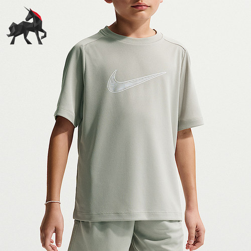 Nike/耐克正品Dri-Fit大童休闲简约百搭 经典短袖T恤IF2430-304