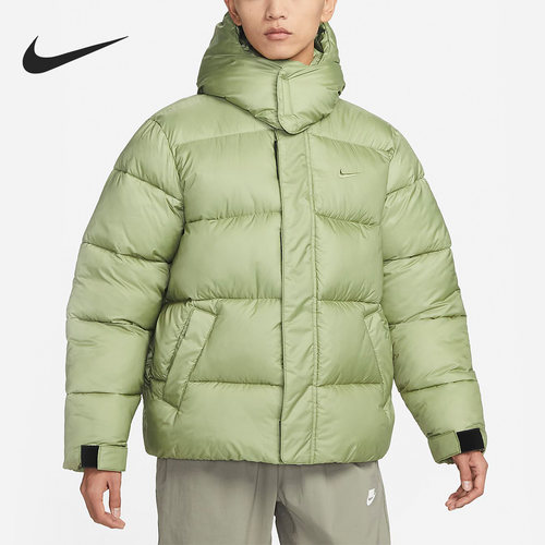 耐克男子运动休闲保暖连帽棉服
