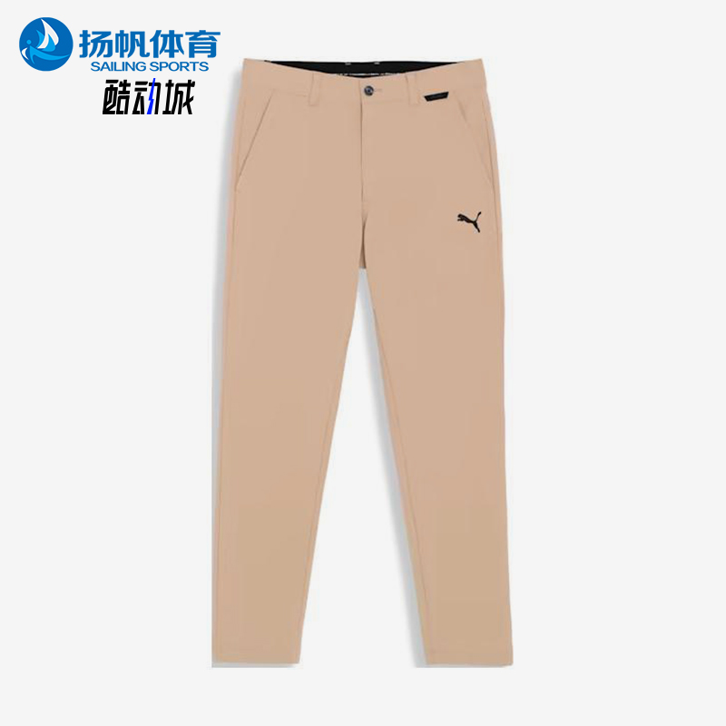 Puma/彪马正品新款男士时尚简约高尔夫修身经典运动长裤624945-04