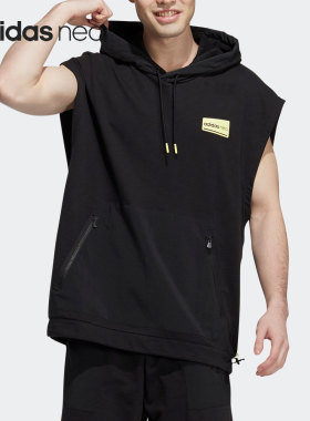 Adidas/阿迪达斯正品年夏季新款男子透气无袖套头衫 HA2912