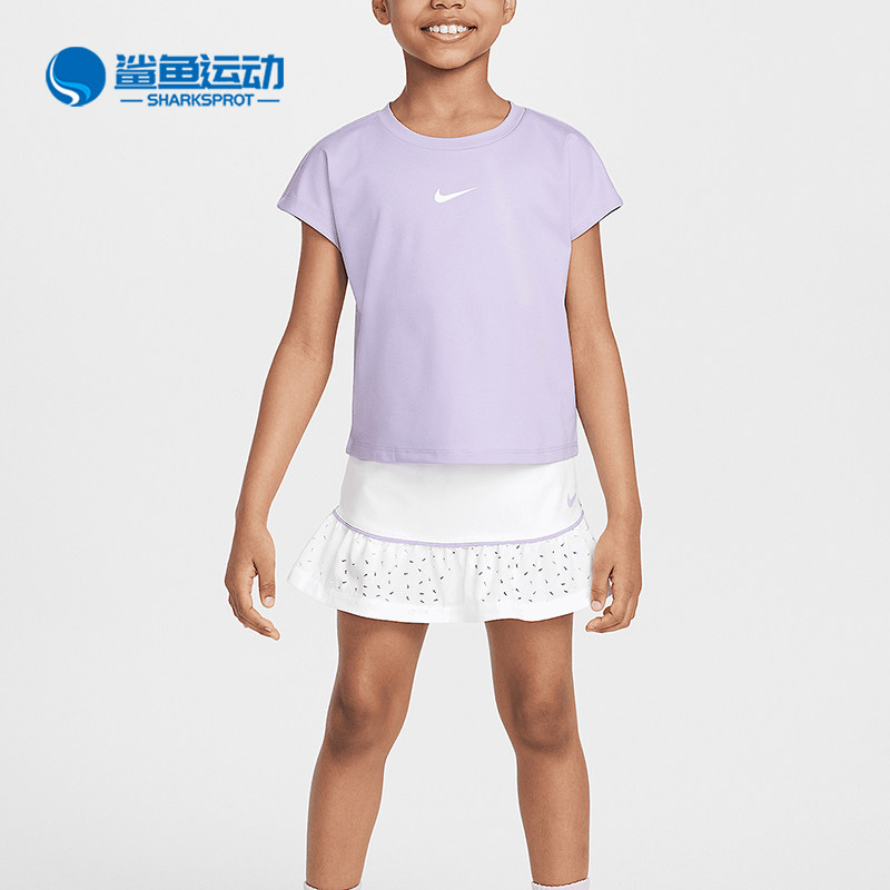 Nike/耐克正品Dri-FIT新款小童针织户外休闲蝙蝠套装II3579-100