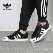 阿迪达斯正品 三叶草NIZZA 男女轻便低帮休闲鞋 Adidas 板鞋 CQ2332