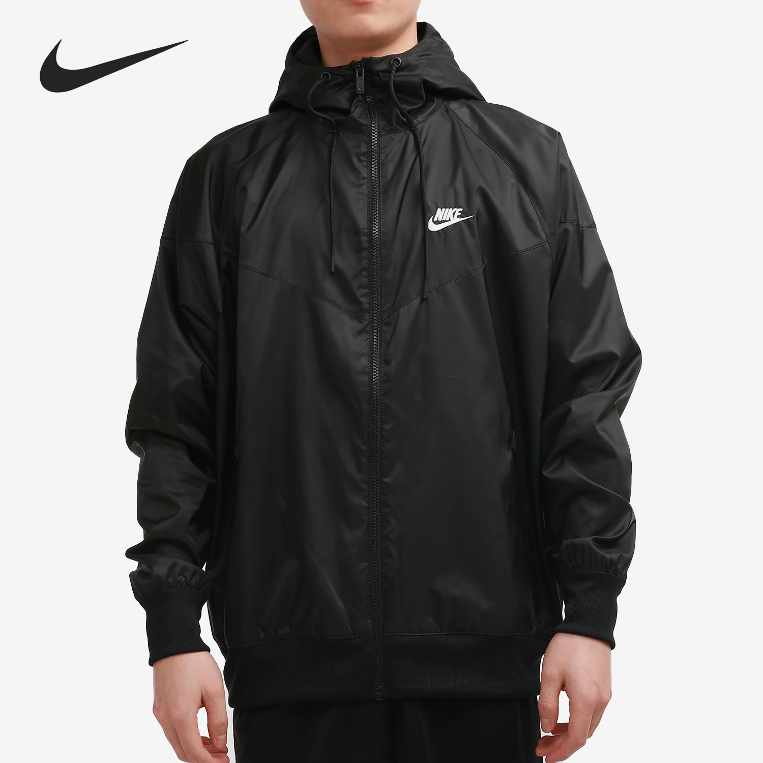 Nike/耐克官方正品 WINDRUNNER 男子梭织运动连帽外套 DA0002-010 运动服/休闲服装 运动茄克/外套 原图主图