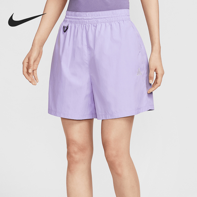 耐克女士宽松梭织跑步短裤
