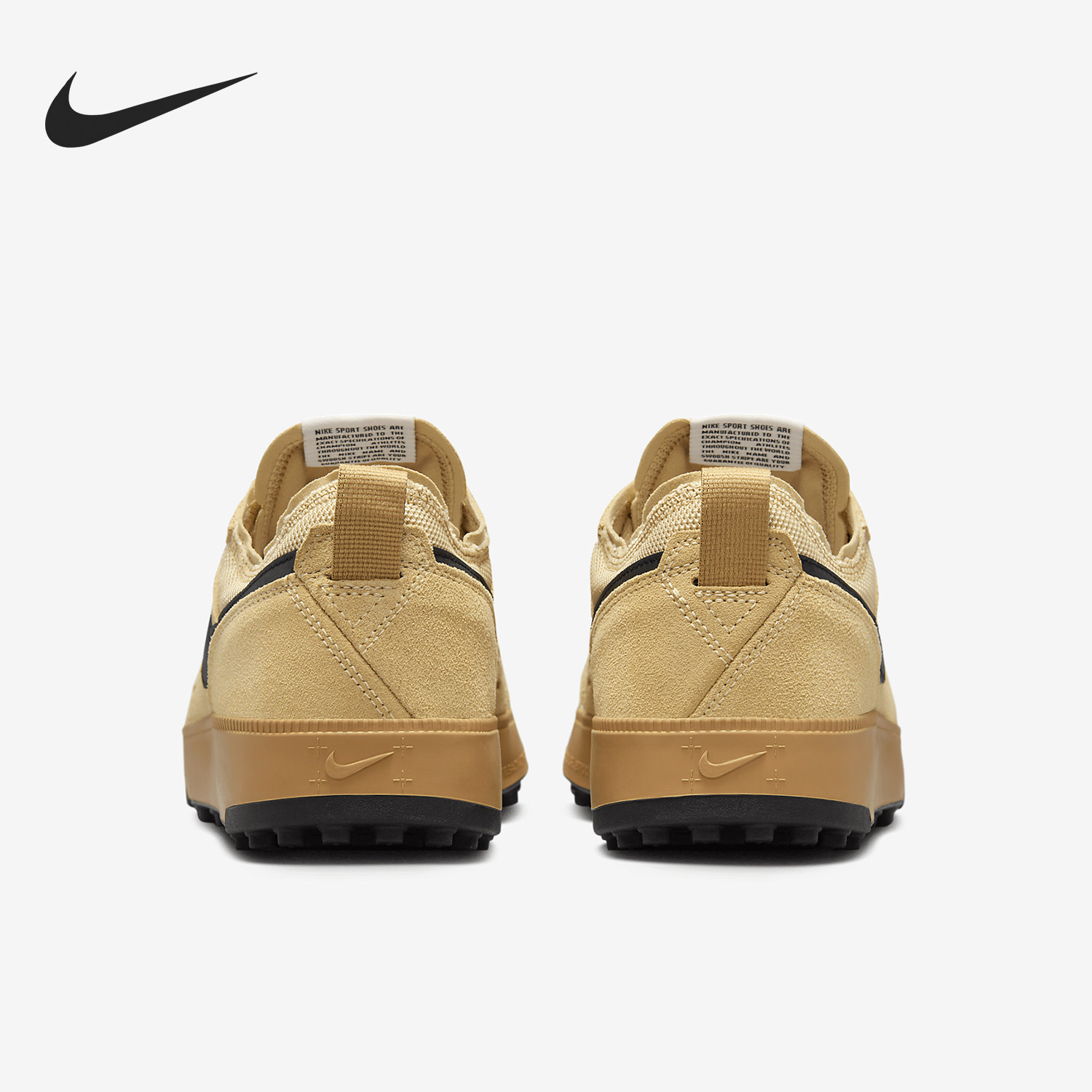 耐克男士复古网眼耐磨透气板鞋