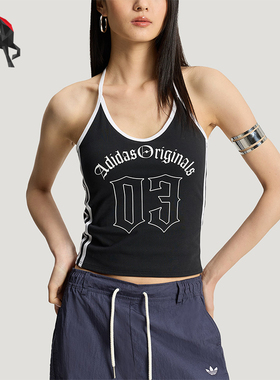 Adidas/阿迪达斯正品夏季款三叶草女士经典休闲无袖背心KT3049