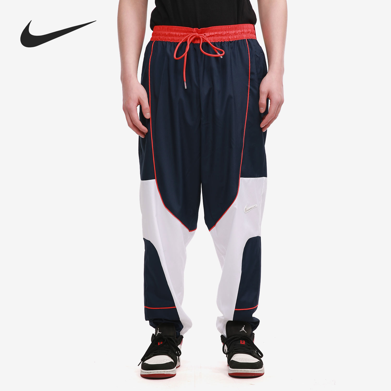 Nike/耐克正品当季新款男子抽绳宽松透气休闲运动裤CV1915-419