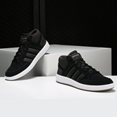 男女网球文化休闲鞋 Adidas B43858 COURT MID 阿迪达斯正品 ALL