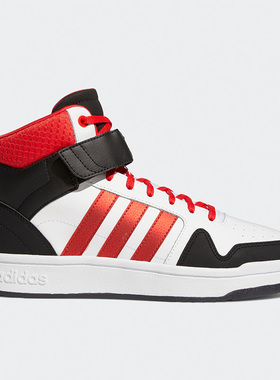 Adidas/阿迪达斯正品春季NEO新款男子魔术贴高帮运动休闲鞋GZ3793