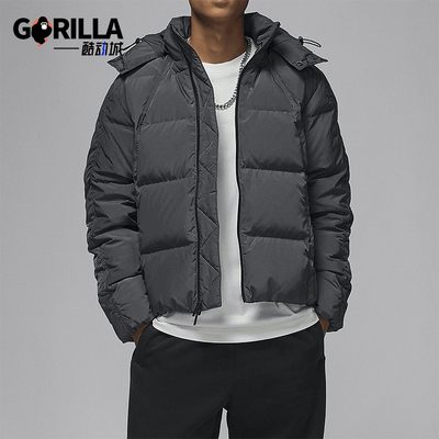 耐克男士保暖宽松休闲连帽羽绒服