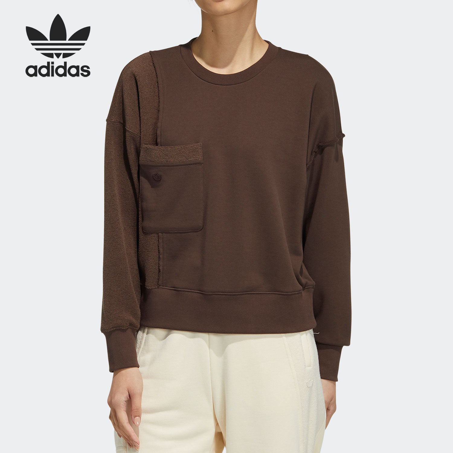 阿迪达斯女士运动卫衣HC0306