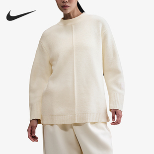 女士针织保暖简约毛衣HV2081 Nike 款 2025冬季 110 耐克官方正品