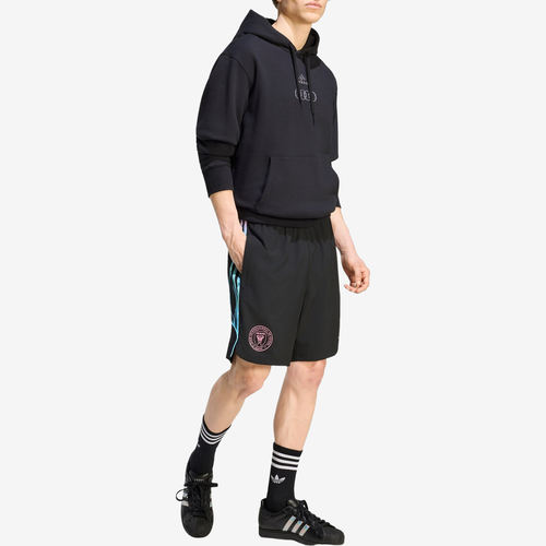 Adidas阿迪达斯正品Audi F1 Team x Inter Miami男赛车短裤KW4781