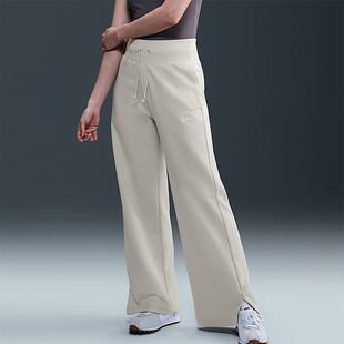 FZ7208 Nike 女士透气舒适高腰运动阔腿长裤 2025冬季 104 耐克正品