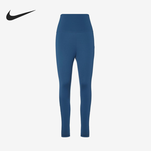 Nike/耐克正品春秋女士跑步瑜伽薄款紧身高腰运动长裤DV9021-457
