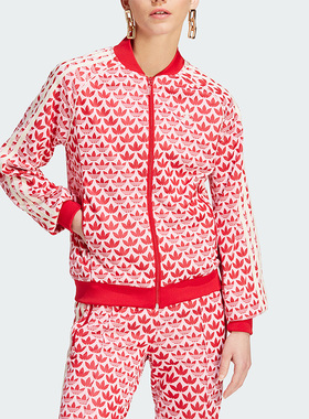 Adidas/阿迪达斯正品三叶草SSTR TT 女子运动夹克外套IK7872