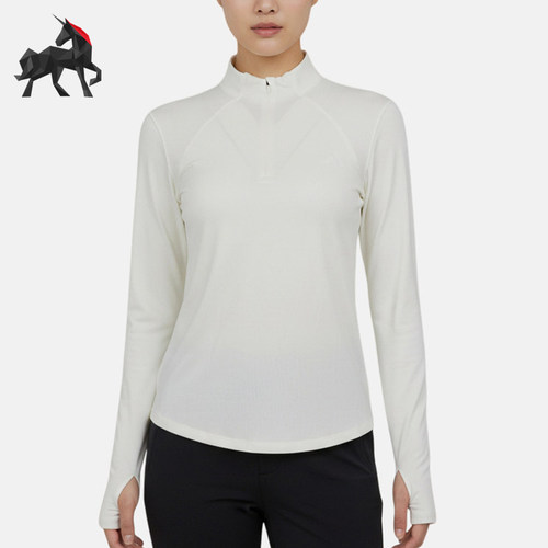 Adidas/阿迪达斯正品Clothing女士修身经典短款长袖T恤衫KH2642