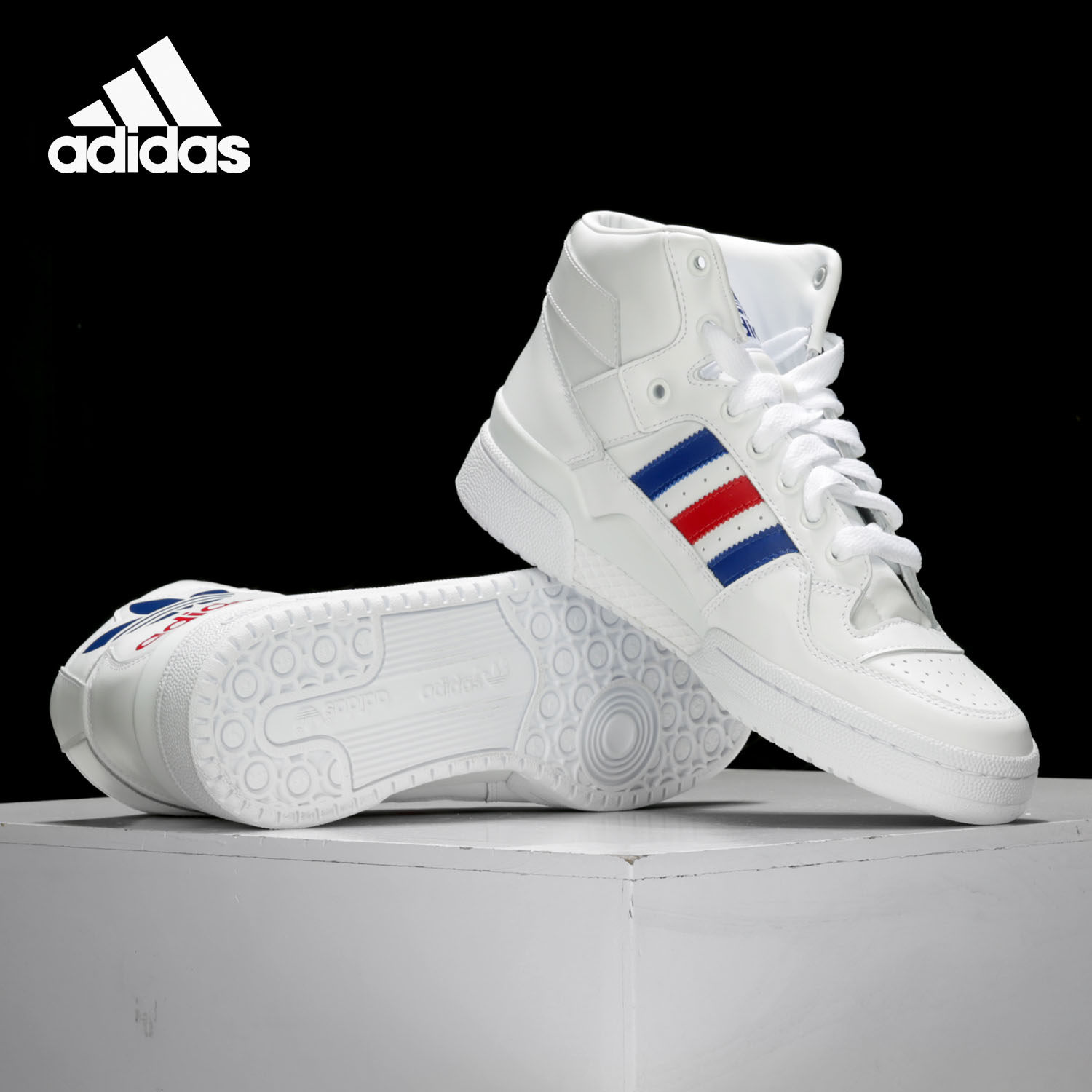 Adidas/阿迪达斯正品男子冬季新款运动高帮板鞋休闲鞋FU9396,运动鞋new,板鞋,淘宝优惠券,粉丝福利购,淘宝优惠卷