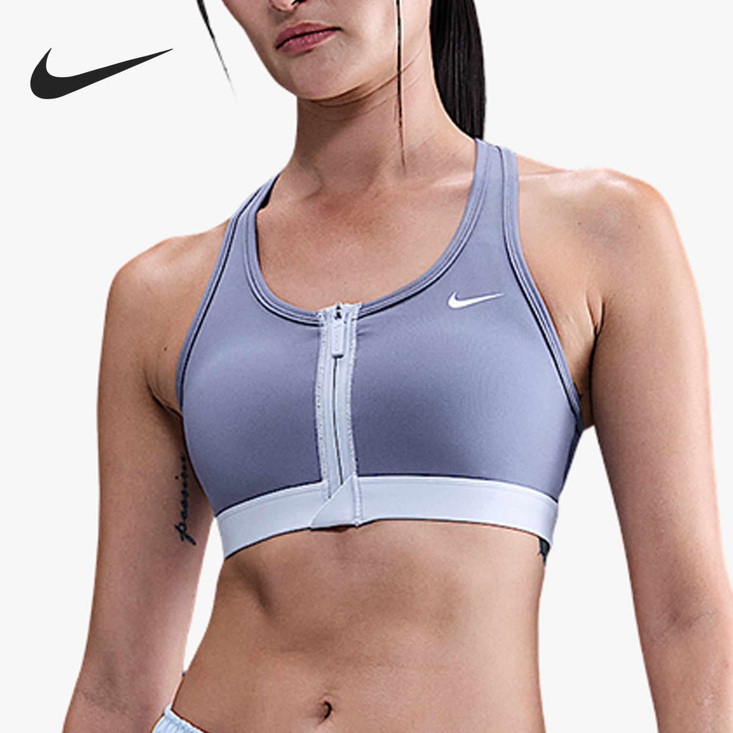 Nike/耐克官方正品Swoosh女士中强度支撑训练运动内衣FN2732-499,运动服/休闲服装,运动文胸,淘宝优惠券,粉丝福利购,淘宝优惠卷