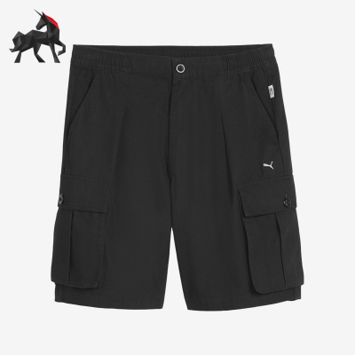 Puma/彪马正品MMQ CARGO SHORTS男复古经典工装运动短裤632311-01