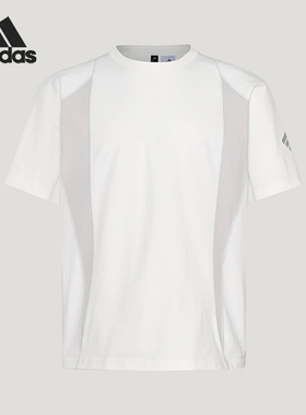 Adidas/阿迪达斯正品2026年新款男士休闲运动短袖T恤KY5619