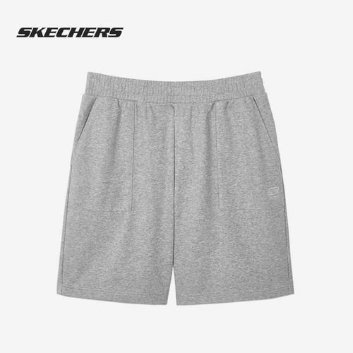 Skechers/斯凯奇正品夏季新款跑步运动休闲男子短裤 L221M278