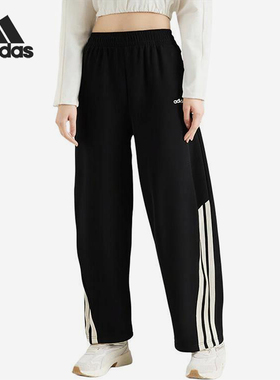 Adidas/阿迪达斯正品春秋女士运动针织宽松经典户外长裤KA2589