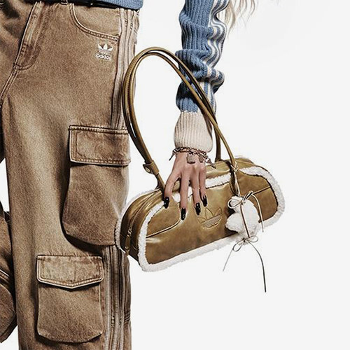 Adidas/阿迪达斯正品三叶草女士日常经典运动腋下手提包KT0859