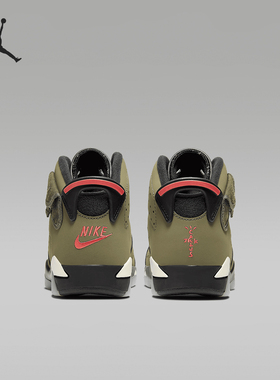 Nike/耐克正品JORDAN小童减震高帮耐磨复古篮球鞋CQ3565-200