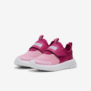 Puma/彪马正品当季新款小童耐磨魔术贴网面一脚蹬透气休闲鞋
