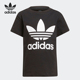 三叶草小童印花圆领透气休闲运动短袖 Adidas 阿迪达斯正品 H25245